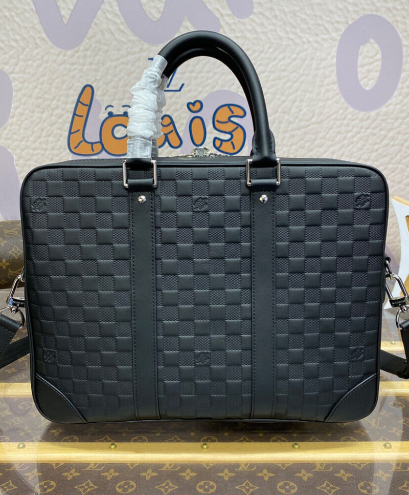 Louis Vuitton Porte-Documents Voyage NM N40444 Black